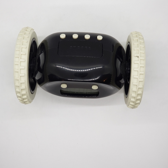 Clocky Alarm Clock on Wheels (Original) - Picture 4 of 4